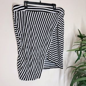 Pinstripe Skirt